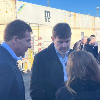 Pavan e Liba marcam presença em evento com Lula