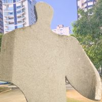 Movimento pede volta do monumento ao pescador em Itajaí