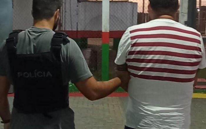 Marcos tem oito anos de prisão para cumprir ( Foto: Divulgação PCSC)