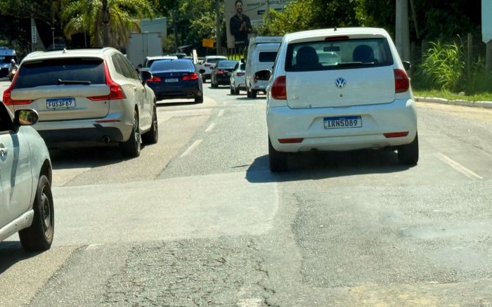 Osvaldo Reis e avenida do Estado Dalmo Vieira estão com lentidão (Foto: Arquivo)