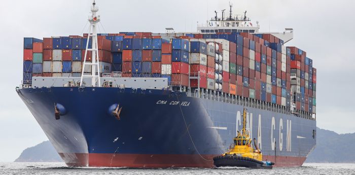 Nova linha estará operando na cidade nos próximos 30 dias (Foto:  Divulgação Mercosul CMA CGM)