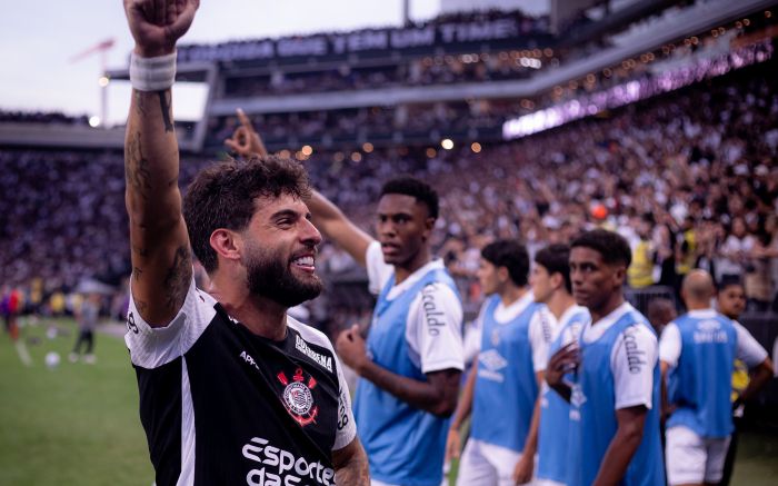 Atacante marcou duas vezes, mas teve um gol validado e outro anulado pelo VAR. Foto: Rodrigo Coca/Agência Corinthians