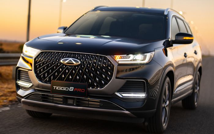 Tiggo 8 foi o SUV de 7 lugares mais emplacado em abril (Foto: Divulgação)