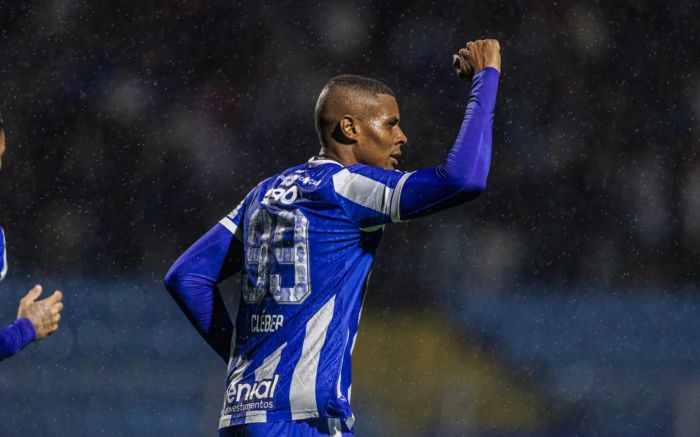 Cléber e Hygor marcaram os gols da vitória azurra (Foto: Divulgação/Avaí)