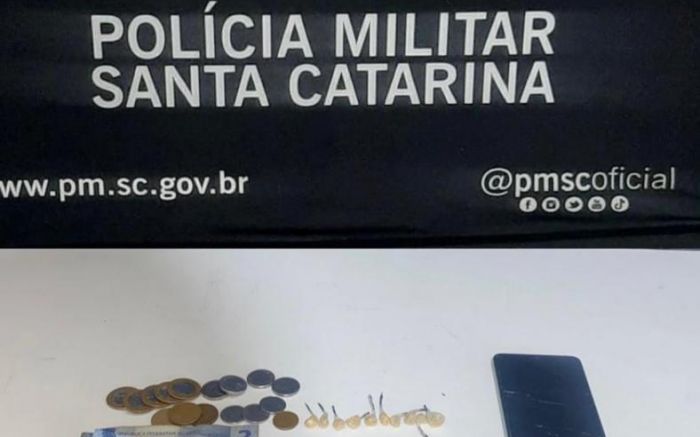 Foram encontradas 66 pedras de crack (Foto: Divulgação)