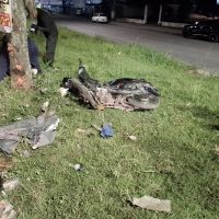 Casal fica gravemente ferido em acidente de moto na Jorge Lacerda