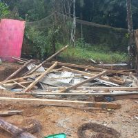 Barracos são demolidos no Matadouro