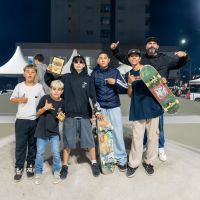 Equipe de Itajaí participa do circuito catarinense de skate sub-16