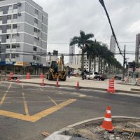 Obra na Marcos Konder esquina com Joca Brandão entra na segunda fase na segunda