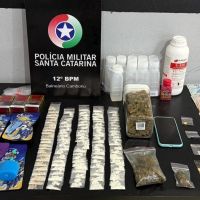 Loja de açaí era fachada pra venda de drogas em Balneário Camboriú