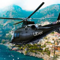 Uber lança voos de helicóptero e passeios de barco na Costa Amalfitana