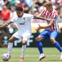 Botafogo perde para o Atlético de Madri e se classifica em segundo