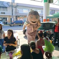 Dia D da Campanha do Agasalho entrega peças de roupas durante evento em Camboriú, neste sábado (28)