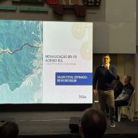 Via expressa portuária, marginais na Murta e estação de tratamento de lodo estão entre as obras anunciadas