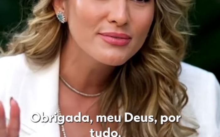 Apresentadora conta o alívio que sentiu após pousar com segurança (foto: redes sociais)
