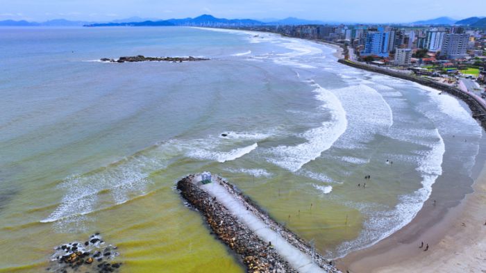 Molhe será ampliado de 70 para 128 metros (Foto: Divulgação/PMN)