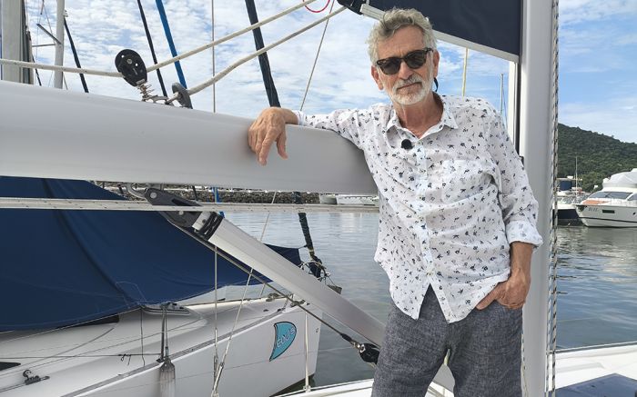 Osvaldo teve primeiro contato com a vela no Saco da Fazenda (Joca Baggio)