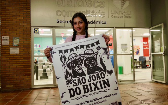 Com chapéu de palha e coração solidário, universitários promovem festa que arrecada ração para animais em situação de vulnerabilidade (Foto: Carina Carboni)