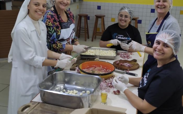 Bolonhesa e carbonara são os destaques da culinária beneficente (foto: divulgação)