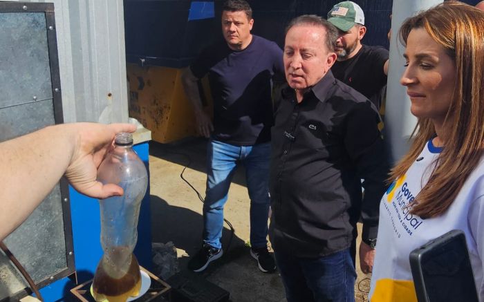 Material do tratamento de esgoto pode virar óleo, gás, adubo e até diesel e gasolina (Foto: Divulgação/Emasa)