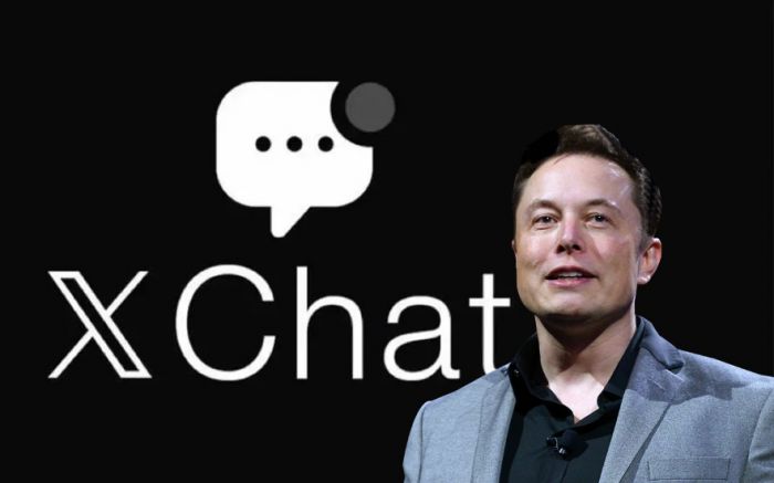 XChat é a nova aposta de Musk para competir com apps como WhatsApp e Telegram (Foto: Reprodução/X)