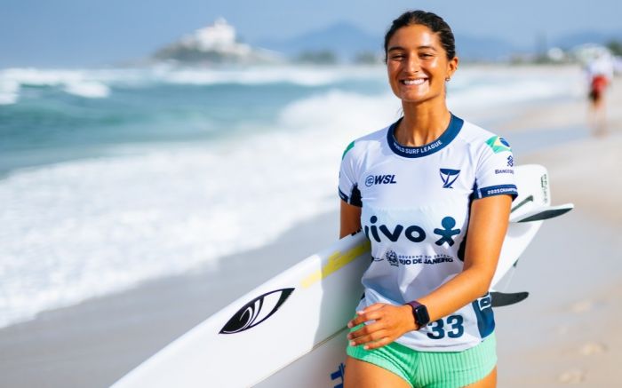 Luana foi derrotada pela americana Molly Picklum na decisão (Foto: WSL)