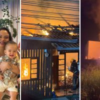 Casa é destruída por incêndio e moradora pede ajuda após perder tudo