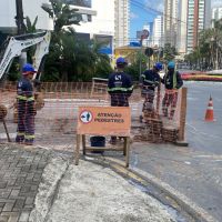 Centro de BC fica sem água nesta terça-feira