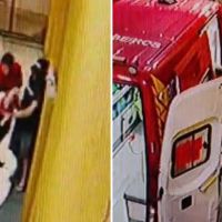 Bebê engasga com brinquedo e bombeiro evita tragédia