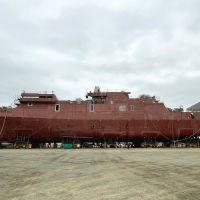 Marinha vai lançar segunda fragata do projeto de construção em Itajaí