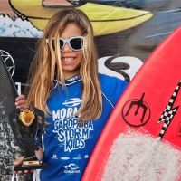 Itajaiense de oito anos conquista mais uma etapa do Catarinense de surfe