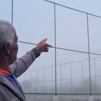 Furto de fiação e até de betoneira impedem inauguração de quadra esportiva