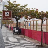 Obras da nova orla começam em trecho sul da praia Central