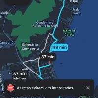 Trânsito tem lentidão na BR 101 entre Balneário Camboriú e Itapema