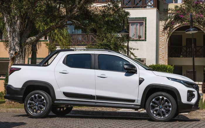 Com fôlego de sobra, a Fiat Strada segue como o veículo mais vendido do país em 2025 (Foto: Divulgação)