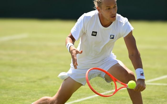 Número 44 do mundo, Matos venceu três jogos em Wimbledon neste ano (Foto: Wimbledon)