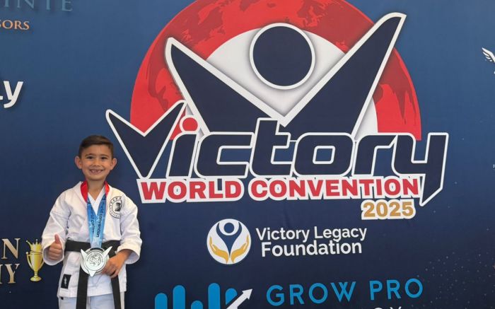 Mãe do pequeno comenta o orgulho de saber que o filho está no caminho certo (foto: Leitor)