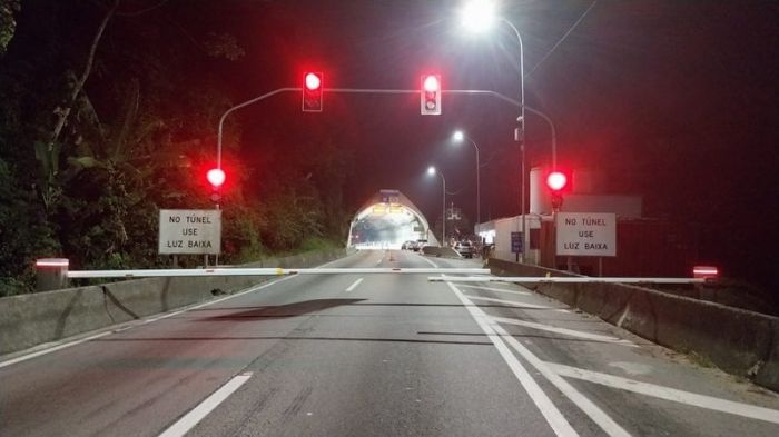 Testes são nos novos equipamentos de automação do túnel (Foto: Divulgação/Arteris)