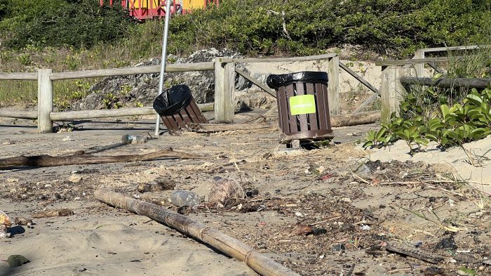 Ambiental faz limpezas nas praias nesta semana (foto: PMI)