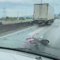 Motociclista morre em acidente no trevo da Antônio Heil com a BR 101