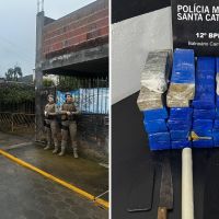 PM apreende 22 quilos de maconha no Monte Alegre