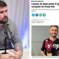 Nutricionista explica riscos de perder 5kg em um dia, como fez lutador de Itajaí