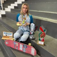 Skatista de Itapema de 14 anos é reconhecida como atleta profissional