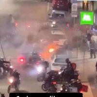 Centro de BC teve baderna de motoboys, com buzinaço e rojões contra petiscaria