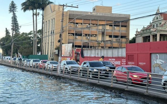 Final da tarde sem filas surpreende motoristas de Itajaí