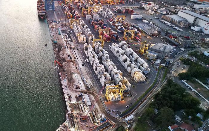 Obra no cais chega a 51% e avança pra entrega em 2026 (Divulgação)