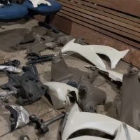 Desmanche de motos é descoberto no Rio do Meio