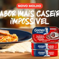 Gomes da Costa lança nova Sardinha com Molho de Tomate para impulsionar vendas