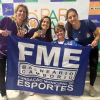 BC fica em segundo na categoria de deficiência auditiva feminina dos Parajasc