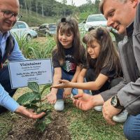 Nova Trento homenageia famílias italianas com bosque de café
